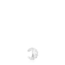 Silver earcuff Dybe