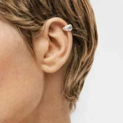Silver earcuff Dybe
