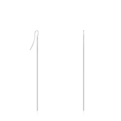 Silver Hebi Earrings