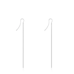 Silver Hebi Earrings