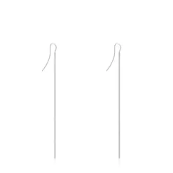 Silver Hebi Earrings