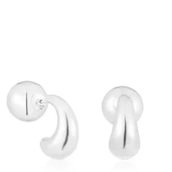Silver Hoop earrings TOUS Balloon
