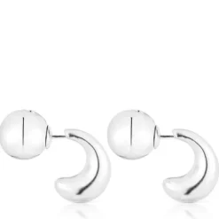 Silver Hoop earrings TOUS Balloon
