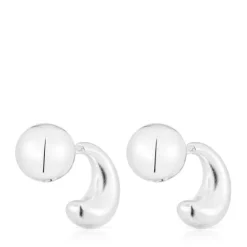 Silver Hoop earrings TOUS Balloon