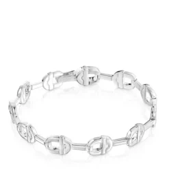 Silver logo chain Bracelet TOUS MANIFESTO