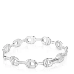 Silver logo chain Bracelet TOUS MANIFESTO