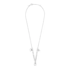 Silver Luah motif Necklace