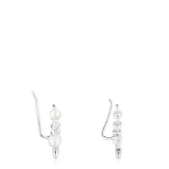 Silver Mini Icons Earcuff with bar and charms