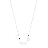 Silver Mom Necklace with cultured pearls and gemstones TOUS Mama