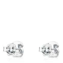 Silver New Color Earrings with Amazonite