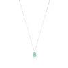 Silver New Color Necklace with Amazonite