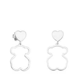 Silver New Silueta Earrings