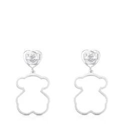 Silver New Silueta Earrings
