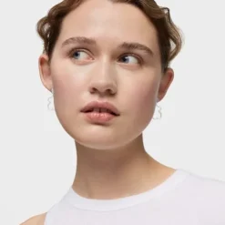 Silver New Silueta Earrings