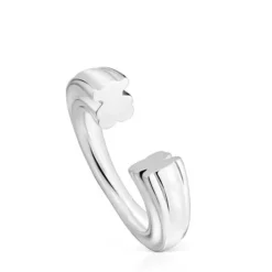 Silver open Ring with bear motif TOUS 1950