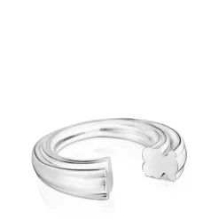 Silver open Ring with bear motif TOUS 1950