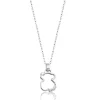 Silver Silueta Necklace