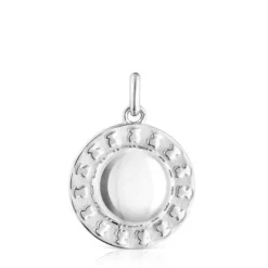 Silver sun and bears Medallion Efecttous