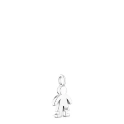 Silver Sweet Dolls boy Pendant