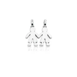 Silver Sweet Dolls boys Pendant