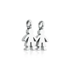 Silver Sweet Dolls boys Pendant