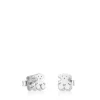 Silver Sweet Dolls Earrings with 0,7cm. motif