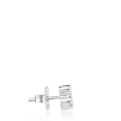 Silver Sweet Dolls Earrings with 0,7cm. motif