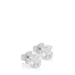 Silver Sweet Dolls Earrings with 0,7cm. motif