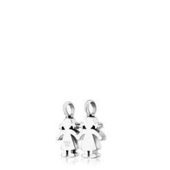 Silver Sweet Dolls girls Pendant