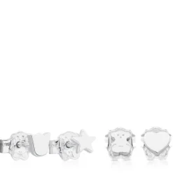 Silver TOUS Basics Earrings Pack