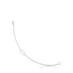 Silver TOUS Bear Bracelet 16cm.