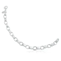 Silver TOUS Bear Bracelet 19cm.