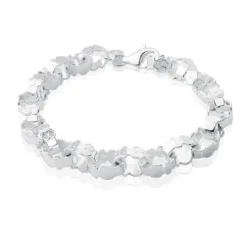 Silver TOUS Bear Bracelet 19cm.
