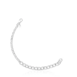 Silver TOUS Calin Bracelet with rings