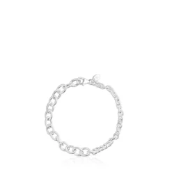 Silver TOUS Calin Bracelet with rings