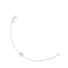Silver TOUS Color Bracelet with Quartz Bear motif