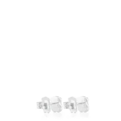 Silver TOUS Color Earrings with mother-of-pearl
