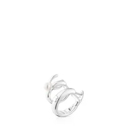 Silver TOUS Fellow Earcuff