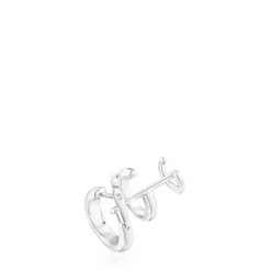Silver TOUS Fellow Earcuff