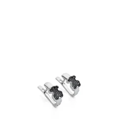 Silver TOUS Gen earrings with spinels