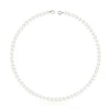 Silver TOUS Hold Necklace with Pearls 42cm.