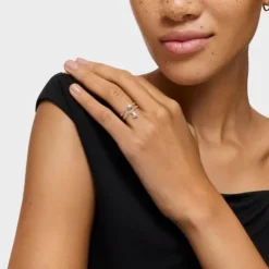 Silver TOUS Mini Icons bear-star motifs Rings set