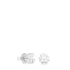 Silver TOUS Sweet Dolls earrings bear motif