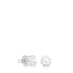 Silver TOUS Sweet Dolls earrings bear motif