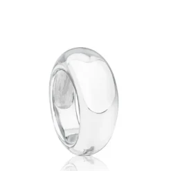 Silver TOUS Warm Ring 1cm.