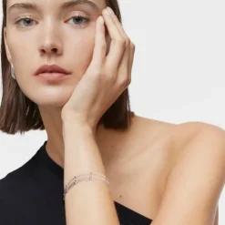 Silver triple Chain bracelet TOUS Basics