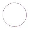 Silver vermeil and amethyst TOUS Joy Bits necklace