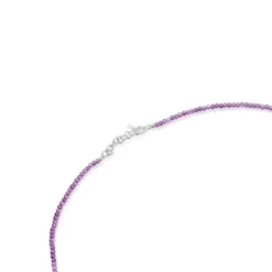 Silver vermeil and amethyst TOUS Joy Bits necklace