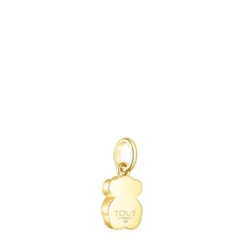 Silver Vermeil and Malachite Icon Color Pendant
