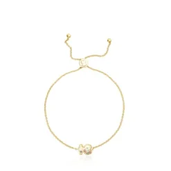 Silver vermeil Areia Bracelet with multicolored gemstones